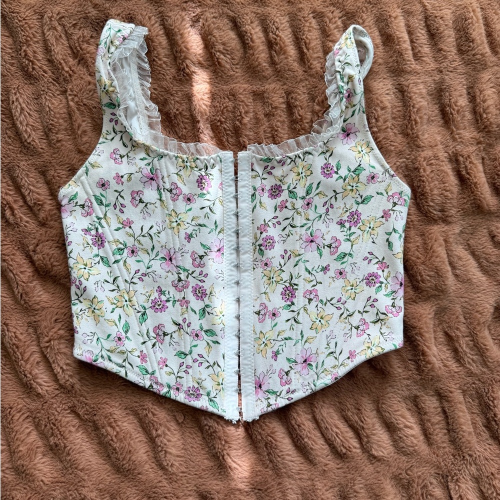 Altar'd State Floral Corset